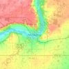 Minnedosa topographic map, elevation, terrain