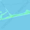 Pensacola Beach topographic map, elevation, terrain