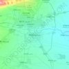 Shule topographic map, elevation, terrain