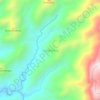 Sumarorong topographic map, elevation, terrain