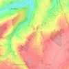 Grandsart topographic map, elevation, terrain