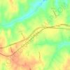 Wilsons topographic map, elevation, terrain