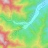 Khotbesara topographic map, elevation, terrain