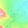 Jinchang topographic map, elevation, terrain