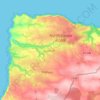 Hartland topographic map, elevation, terrain