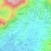 Loma la Palma topographic map, elevation, terrain