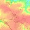 Alliel topographic map, elevation, terrain