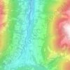 Maligue topographic map, elevation, terrain