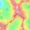 Tuque Blanque topographic map, elevation, terrain