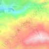 Zaarour topographic map, elevation, terrain