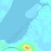 Wanigela topographic map, elevation, terrain