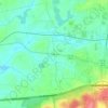 Driskolls topographic map, elevation, terrain