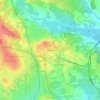 Compariès topographic map, elevation, terrain