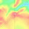 Mount Lacy topographic map, elevation, terrain