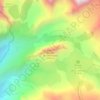 Aiguille de la Vanoise topographic map, elevation, terrain