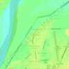Linao East topographic map, elevation, terrain