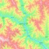 Changdu topographic map, elevation, terrain