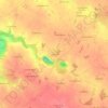 Les Airables topographic map, elevation, terrain