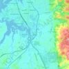 Drury topographic map, elevation, terrain