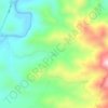 Bahram topographic map, elevation, terrain