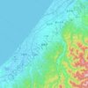 Nomi topographic map, elevation, terrain