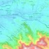 Suryabinayak topographic map, elevation, terrain