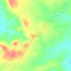 Migeregere topographic map, elevation, terrain