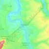 Vraincourt topographic map, elevation, terrain