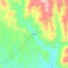 Humbug topographic map, elevation, terrain
