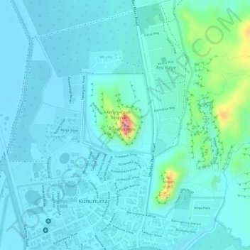 Kellys Knob topographic map, elevation, terrain