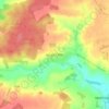 King's Cliffe topographic map, elevation, terrain