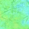 Vosberg topographic map, elevation, terrain