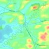 Kesh topographic map, elevation, terrain