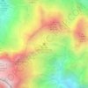 Refuge de Bayssellance topographic map, elevation, terrain