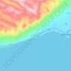 Lagtangon topographic map, elevation, terrain