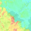 Cuyuni-Mazaruni Region topographic map, elevation, terrain