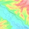 Urup topographic map, elevation, terrain