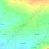 Adaure topographic map, elevation, terrain