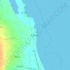 Buchuaco topographic map, elevation, terrain