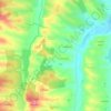 Garay topographic map, elevation, terrain