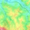 Hurtebise topographic map, elevation, terrain