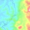 Cagutian topographic map, elevation, terrain