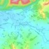 Waihou Valley topographic map, elevation, terrain