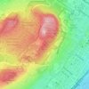 Colline de l'Abri topographic map, elevation, terrain