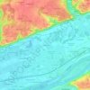 Le Chailloux topographic map, elevation, terrain
