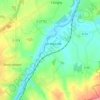 Saint-Gilles topographic map, elevation, terrain