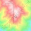 Bald Top topographic map, elevation, terrain