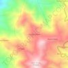 Cruz De Chalpon topographic map, elevation, terrain