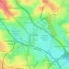 Perry Barr topographic map, elevation, terrain