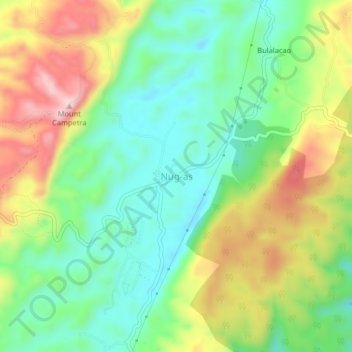 Nug-as topographic map, elevation, terrain